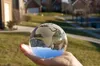 Crystal Arts and Crafts Marble Earth Globe World Map Feng Shui Silver Bracket Spherical Glass Container Table Decoration Nautical 321f