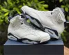 2022 Release Authentic 6 Midnight Navy White Blue Shoes 6s Jumpman Outdoor Sports-Sneaker mit Originalbox US7-13