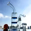 Großhandel Heady BeeComb Wasserpfeifen Glas Bong Turbine Öl Dab Rigs Scheibe pro Wasserpfeifen 18mm Innengelenk mit Schüssel