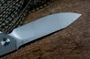 Twosun TS365 Folding Knife D2 Blade CNC TC4 Titanium Handle Outdoor Camping Hunting EDC
