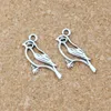 Hollow Bird Charms Pendants 100st/Lot 11x26.5mm Antique Silver Fashion Jewelry Diy Fit Armband Halsbandörhängen A-245