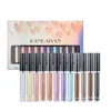 HANDAIYAN 12 Colors Liquid Eyeshadow Shiny Diamond Glitter Shimmer Highlighter Brighten Eye Shadow Makeup