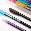 Gel Pens 24 36 48 Colors Pen Set Drawing Glitter Glitter Metal Pastel Highlighter Art Marker School School Crية Station3606847