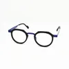 ANNE VALENTIN FOREVER Optische Brillen Voor Unisex Retro Stijl Anti-blauw Licht Lensplaat Ovaal Volledig Frame Met Box214W