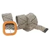 Belts Vintage Women Braided Belt Round Buckle Elastic Summer Wild Linen Weave Wide PP Straw Waistband WholesaleBelts