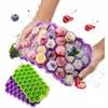 37 Grid Honeycomb Ice Lattice Creative Silicone Glass Tools Honeycombs Silica Gel Ice Block Mold T9I001930