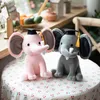 Fast Elephant Toy Plush Doll Graduation zabawki doktoranckie na imprezę absolwenta urocze dzieci dziecięce prezenty Kawaii E0404