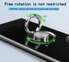 Ringhouder Case Transparant Clear TPU Soft Phone Cases Magnetic Standstand voor Samsung Galaxy S22 S21 S20 S10 S10 plus S10E Opmerking 20 Ultra Note 10