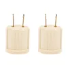 Other Lighting System 2pcs Plug In Light Socket Replacement Practical Outlet Converter Adapter To AdapterOther