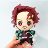 15cm Japón Anime muñecas Monster Slayer Tomioka Giyu Kamado Tanjirou Kamado Nezuko Agatsuma Zenitsu juguetes de Peluche muñeca Peluche regalo de las mujeres