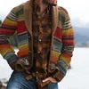 Мужские свитера 2022, осень-зима, мужской шерстяной кардиган с капюшоном, джемпер, модная однотонная вязаная верхняя одежда без воротника, пальто, свитер Time22