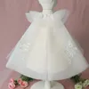 Kız Elbiseleri Tutu Kız Bebek Vaftiz Kıyafetleri Elbise Sequin Tül Düğün Vaftiz Elbise Bebek 1 Yıllık Doğum Günü Partisi Giymek Vestidos