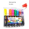 Highlighters A Variety Of Erasable handwriting electronic fluorescent pens can be used with LED fluorescent plates at night XG0118