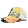 Graffiti Baseball Cap Nowy wiosenny sunhat hole patchwork mężczyzn kobiety unisex-teens bawełniane czapki snapback moda hip hop vintage kapelusz