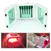 7 Color LED Light Therapy Home Use Beauty Facial Machine PDT Skin Rejuvenation Whitening Mask With Nano Spraying Water Oxygen Injection Face Moisturizing Anti Aging