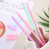 Stylos à gel 24 pièces mignon étudiant examen noir stylo fille série dessin animé papeterie sirène Kawaii fournitures scolaires