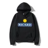 Ouzo Liquor Alcohol Ricard France Hoodies f￶r m￤n och kvinnor tryckte tr￶jor Vuxna rena bomullskl￤der 220815