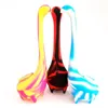 Cute Characters Water Monster Shape Water Pipe Silicon Material Colorful Pipes For Hookahs Smoking Accessories Glass Bongs Dab Rigs SP335