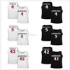 Nikivip San Diego State Aztecs College 4 Maillots de basket-ball Malcolm Thomas Michael Sohikish 5 Jalen McDaniels 42 Jeremy Hemsley Mens Nom personnalisé