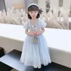 Princess Dress Girl Dress Fairy Wind Pompous Gauze Summer Stage Performance Role Play