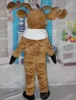 Halloween eland herten mascotte kostuum hoogwaardige cartoon anime thema karakter volwassenen maat kerst buiten advertentie outfit pak