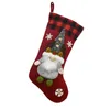 2022 New Christmas Stockings Pendant- Midget Faceless old man Xmas Stockings for Family Decoration Holiday Season Party Decor