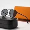 1pcs designer brand classic pilot sunglasses fashion women sun glasses UV400 gold frame green mirror 58mm lens with box