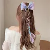 Meisjes boog lint haarspelden kinderen kleurrijk chiffon zoet haar decoreren hoofdband haar clips mode hoofdtooi a24