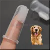 Brosse à dents douce pour animaux de compagnie, chien en peluche, mauvaise haleine, tartre, outil de nettoyage pour chats, fournitures de nettoyage, livraison directe 2021, toilettage, maison, jardin K9XKL