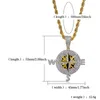 Seemannkette Halskette für Herren HipHop Schmuck Gold silberte Mode Frauen Hip Hop Halsketten