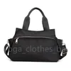 lu-8659 borse da yoga nuova borsa a tracolla a mano versione coreana casual borse da donna messenger semplici borsa in tessuto Oxford impermeabile di alta qualità con logo del marchio