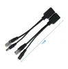 Câble adaptateur POE RJ45 Injecteur Splitter Kit Tapis Power Passive Power Over Ethernet 12-48V Synthesizer séparateur combiner 1 paires