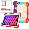 Croud Kids Case для iPad mini 6 8,3 дюйма/ мини -поколения 6 -го поколения с держателем карандаша для ручного наплета на крышку таблетки (C2)