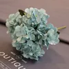 Flores artificiais Silk Hydrangea de alta qualidade Flowers Fake Flowers para festa de casamento decoração de casa DIY
