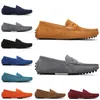 Nya designer loafers casual skor män des chaussures klänning sneakers vintage trippel svarta gröna röda blå män sneakers promenader jogging 38-47 grossist gai