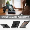 Handriem schouderriem 360 roteerbare kickstand beschermhoes met schermbeschermer voor 14.6 Samsung Galaxy Tab S8 Ultra 2022 Tablet SM-X900 SM-X906