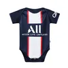 22-23-24 Baby Rompers Soccer Jerseys Jersey Shirts Bodysuit Shirt Outdoor Apparel Uniforms 6-18 Månad Kid Set Kids Suit Clothing Boy Girl Child 2023 2024 Jumpsuit