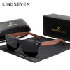 Kingseven Natural Holz Sonnenbrille Männer polarisierte Mode Sonnenbrille Original Wood de Sol Maskulino 2204079370767