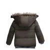 子供用服新しい2022男の子パッド入りジャケットフリースの裏地とベルベットの温かい綿ジャケットフード付き肥厚アウターウェアカジュアルJ220718