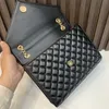 ÜST KALİTE! LOULOU MODA KADıN lüks tasarımcı çanta gerçek deri Çanta messenger crossbody zincir omuzdan askili çanta Tote Cüzdan