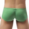 Caleçon Sexy Boxer Hommes Gay Sous-Vêtements Glace Soie Homme Respirant Cuecas Masculinas Calzoncillos Hombre Slip BoxershortsUnderpants