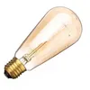 Retro ST64 Edison Bulb 110V E26 60W glödlampor Vintage Filament glödlampa volfram Edison Light H220428