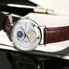 Montre-bracelets Pintime Mécanique luxe Automatique Hommes Regardez Dragon Diamond Hollow Big Dalm Phase Phase Watch Horloge Relogio Masculinowristwat