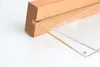 A5 Holzsockel Banner Display Stand Tisch Desktop Schild Menüliste Werbeplakat Rahmenhalter Rack222S