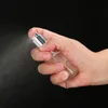 Flacone spray Vetro trasparente Piccolo atomizzatore di vetro vuoto Bottiglie per pompa di profumo Contenitore per lozione cosmetica per olio essenziale liquido