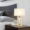 Table Lamps Modern Lamp Marble Desk Lighting Luxury Design Home LED Decorative For Foyer Office Bed Room ElTable