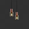 Pendant Lamps Personality E14 Led Single Head Modern Smoke Gray Glass Kitchen Bedroom Bedside Study Restaurant Hanging LightPendant