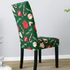 Chair Covers Useful Washable Elastic Cushion Christmas Soft Comfortable Decorative Slipcover For Party CoverChair