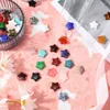 Colares pendentes Crystal Crystal Bk, em forma de estrela, Mini Gemis de bolso variado de 0,8 polegada Gemitores de bolso para meditar joias diy amnre