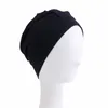 Berretto / Berretti con teschio Tinta unita Berretti modali morbidi Semplici donne musulmane interne Turbante Cappelli Ramadan Hijab islamico Cap Copricapo Eid Copricapo Dav